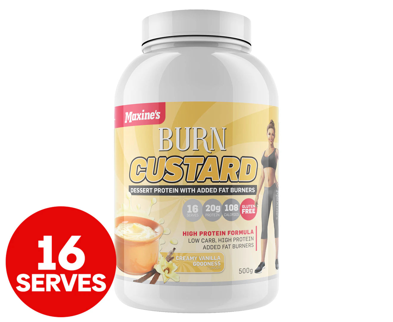 Custard Creamy Vanilla Goodness 500G / 16 Serves