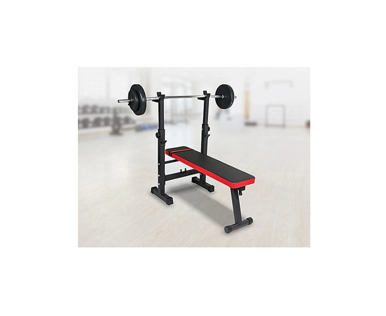 Folding Flat Weight Lifting Bench Body Workout Exercise Machine